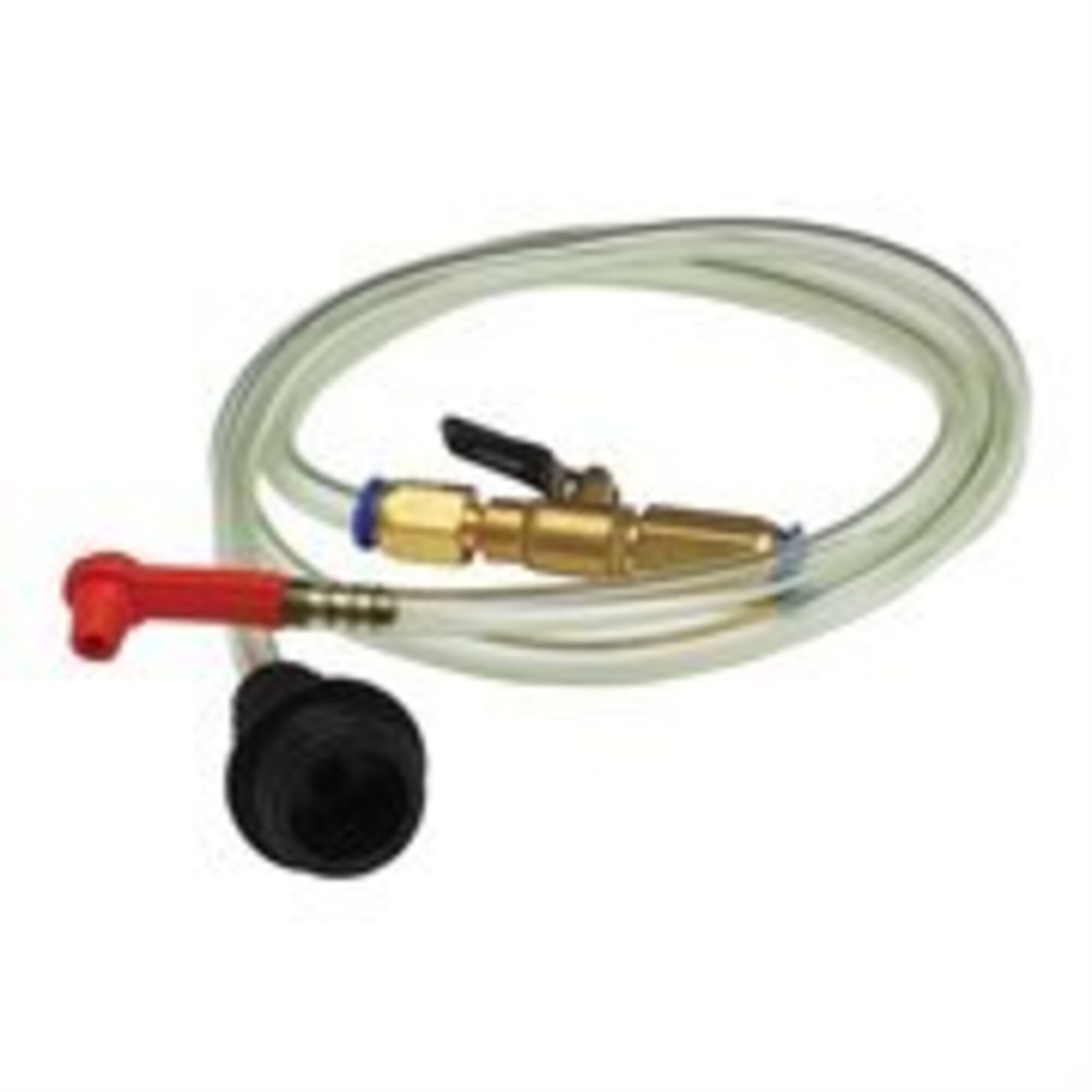 Mityvac Brake Bleed Conversion Kit — Compatible with Models 7400/7300/7201, 0-30in.Hg Pressure Range, Includes Vacuum Bleed Tube, Brass Ball Valve